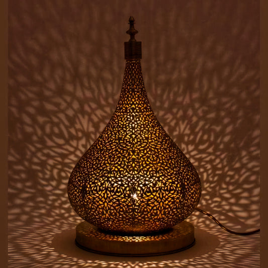 Handmade standing lamp, Moroccan lamp, floor lamp, Genuine brass