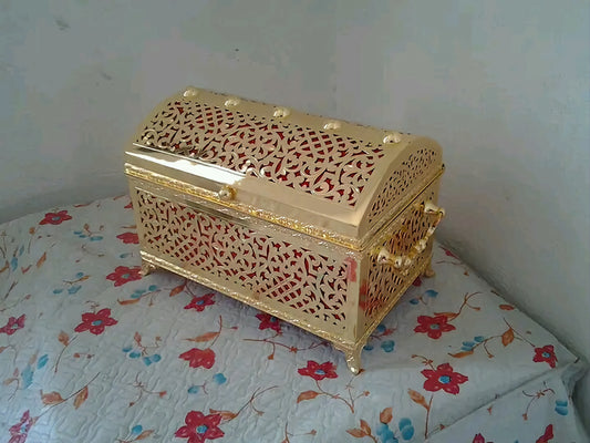 Brass box, luxury handmade box, for jewelry, candies, chocolate, gift box, wedding box