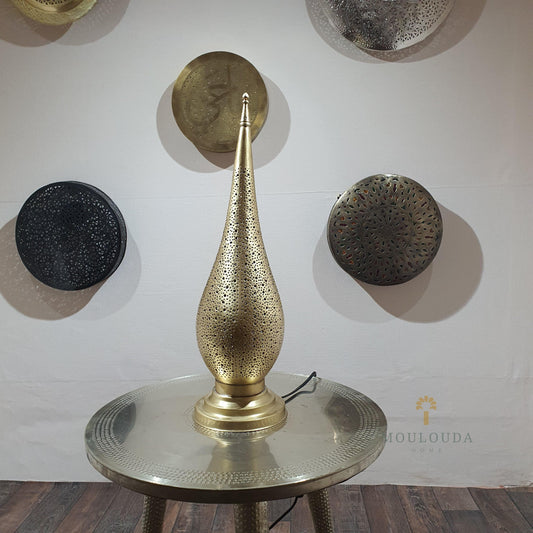 Standing lamp, Moroccan style handmade table lamp - Mouloudahome