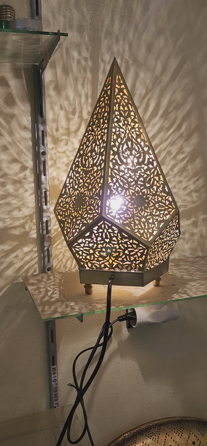 Handmade Moroccan Lamp - Luxury Standing/Table Lamp for Beautiful Moroccan Lighting