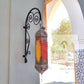 Wall sconce, Moroccan wall light, comes with wall mount bracket, multi color wall lamp, - Mouloudahome