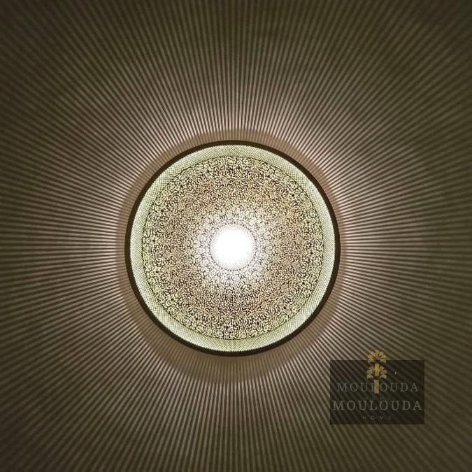 Handmade lamp, Moroccan lamp, Ceiling light, Wall Lamp, Designer Lamp, Made from Brass, a New Home Decor and a Modern lighting - Mouloudahome