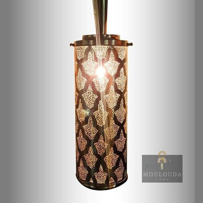 Moroccan Sconce - Hanging Wall Light - Boho Lighting - Modern Lighting - Art Deco Light - Metal Wall Lamp - Brass Wall Light - Mouloudahome