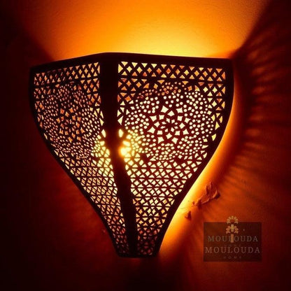 Unique Wall Lamp Exotic Design Handmade Wall Light Diffuser Original lamp - Mouloudahome