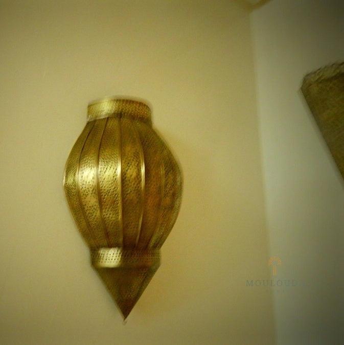 Elevate Your Home Decor with this Stunning 17.7" Original Moroccan Wall Sconce - Mouloudahome