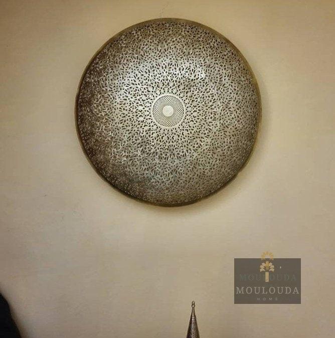 Moroccan wall lamp, luxury wall sconce, wall light, designer lamp, high end finish craftmanship - Mouloudahome