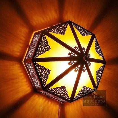 Moroccan Chandelier, Ceiling Light, Deluxe Moroccan Lantern , use Also as Wall light, Strong Conception, Original Patterns, - Mouloudahome