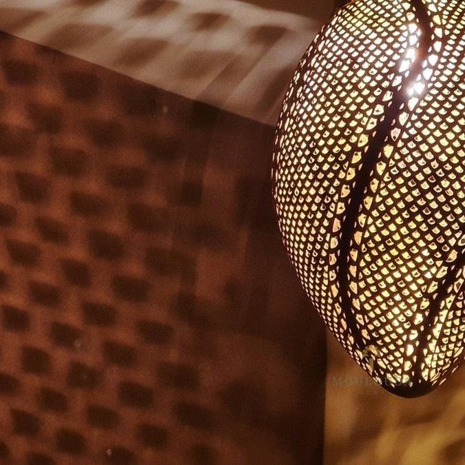 Moroccan Chandelier, handcrafted pendant lamp, ceiling light fixture, 5 colors available, designer chandelier, - Mouloudahome