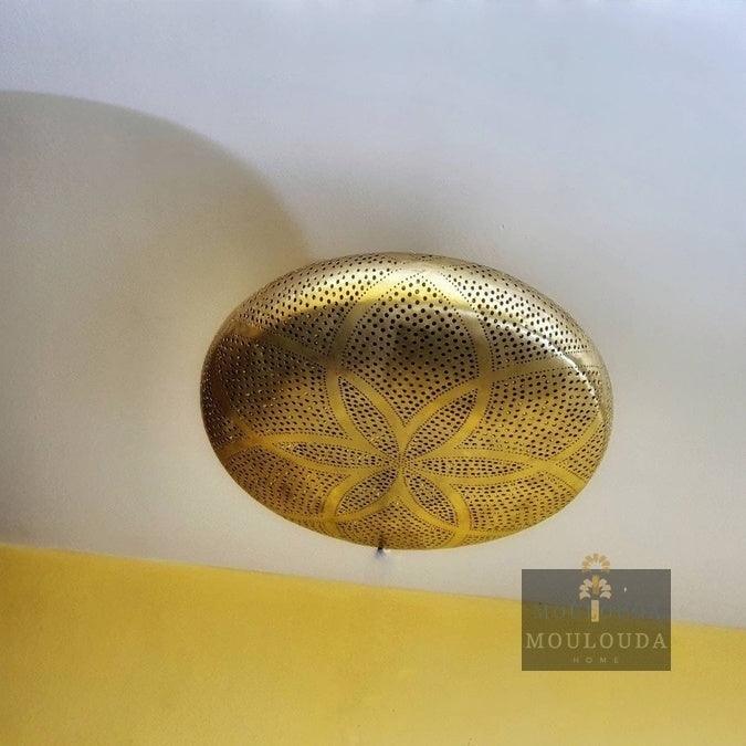 Moroccan Chandelier, pendant light, moroccan lantern, designer lamp, boho lighting - Mouloudahome