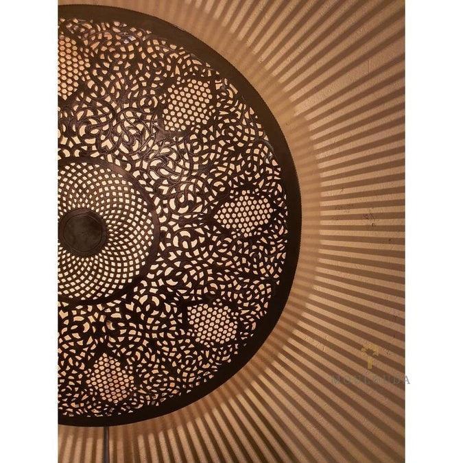 Moroccan Wall Sconce, Handmade Art Craft, Designer Lamp, Moroccan Lantern, Wall lamp, Marrakech Lamp, Boho Design - Mouloudahome